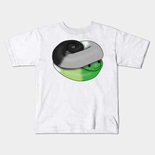 Aromantic Snake Kids T-Shirt